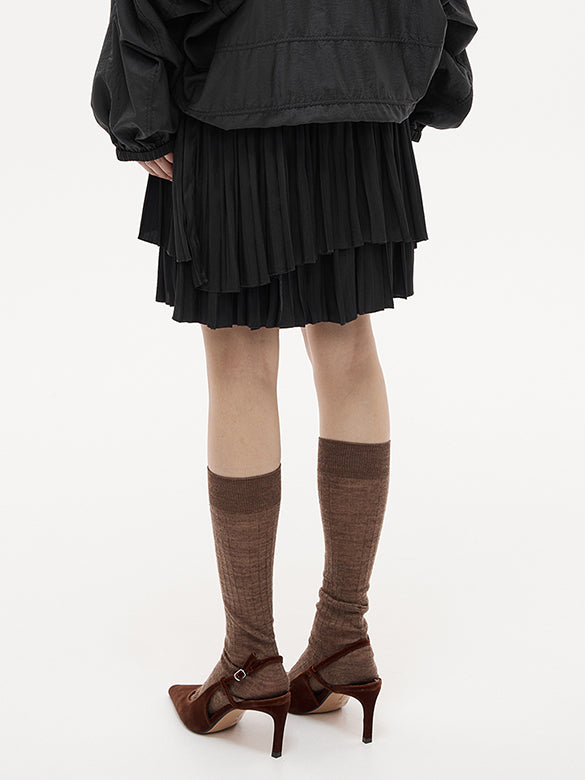 Gather Layered Skirt