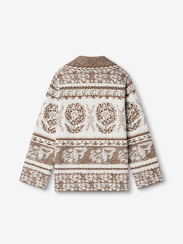 Button Knit Gawn