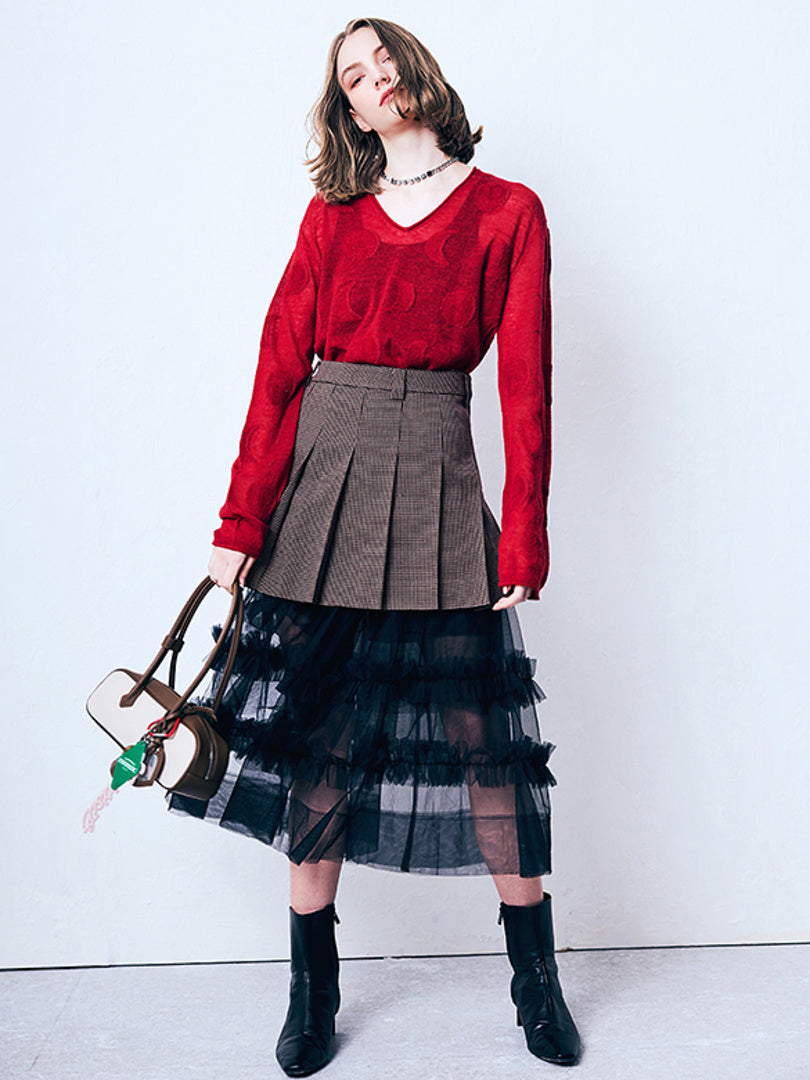 Tulle Flare Skirt