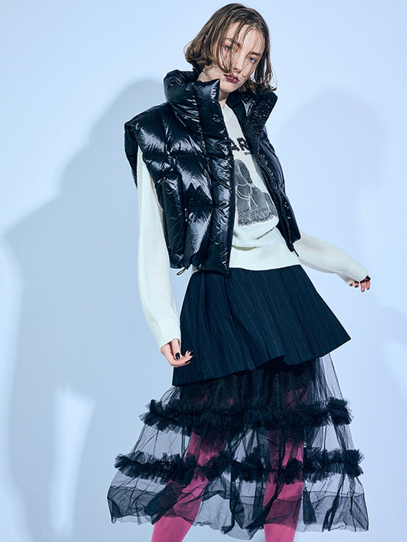 Tulle Flare Skirt