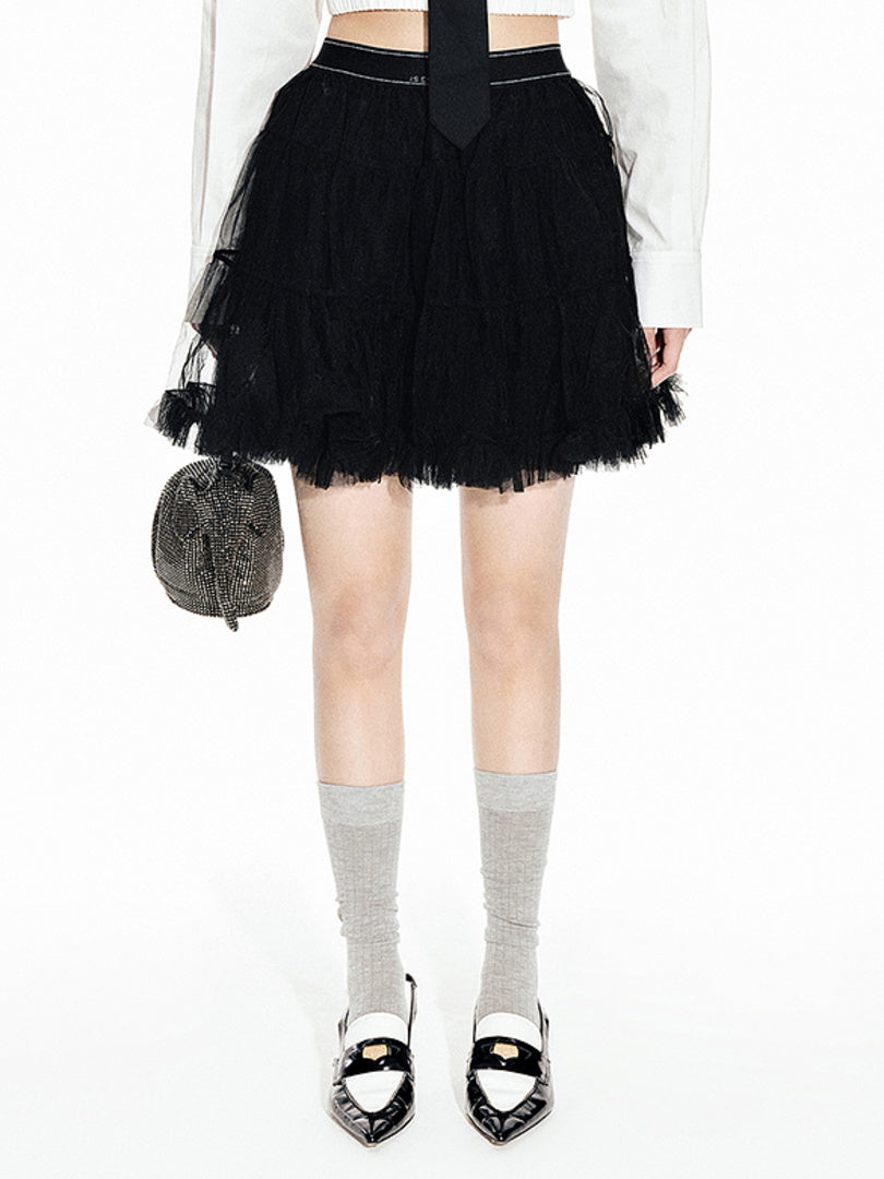 Tulle Short Length Skirt