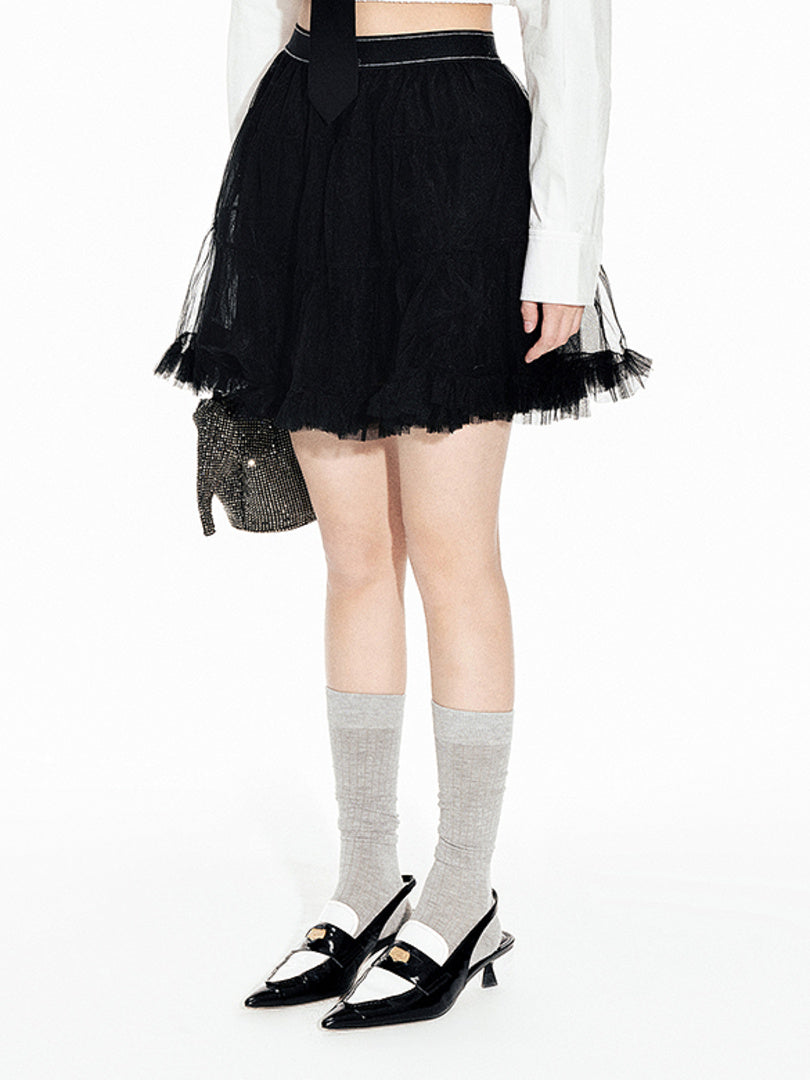 Tulle Short Length Skirt
