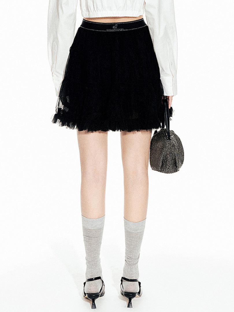 Tulle Short Length Skirt