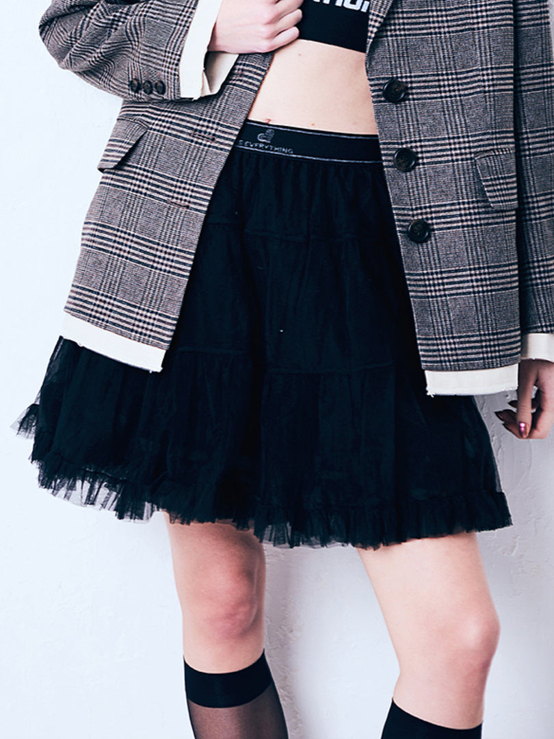 Tulle Short Length Skirt