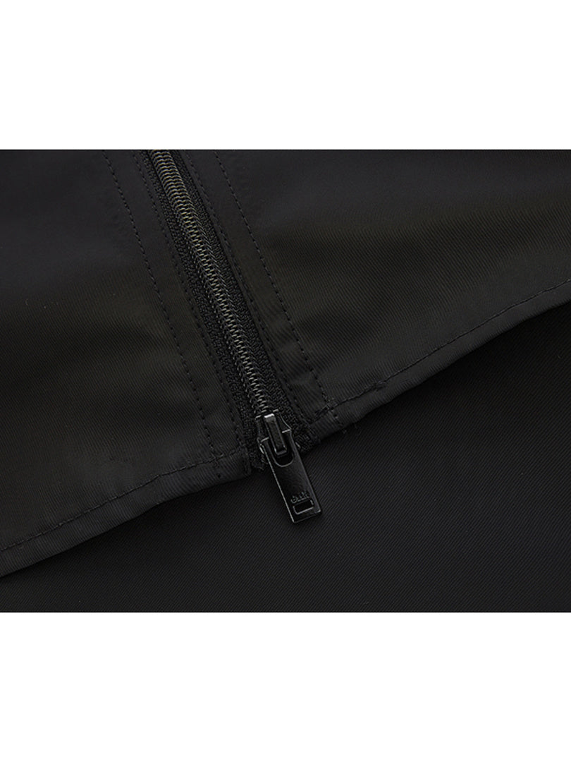 Center Zipper Long Length Skirt