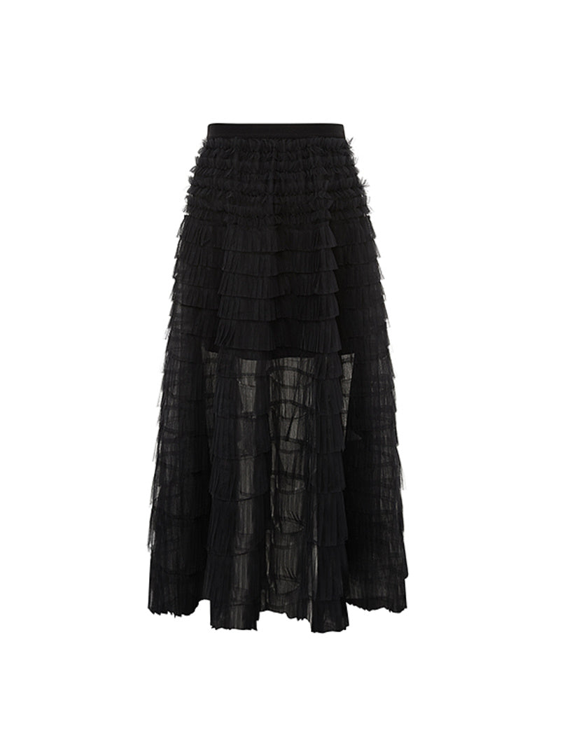 Tiered Tulle Skirt