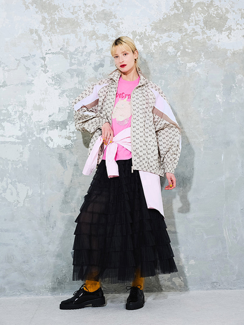 Tiered Tulle Skirt