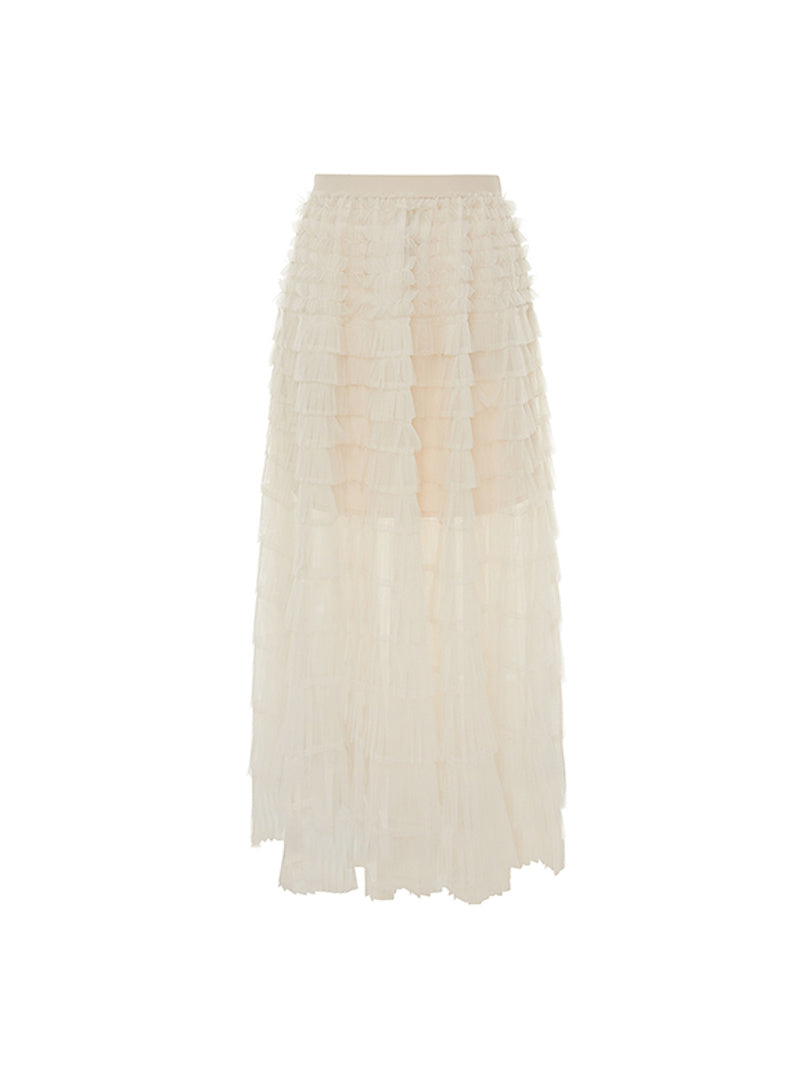 Tiered Tulle Skirt