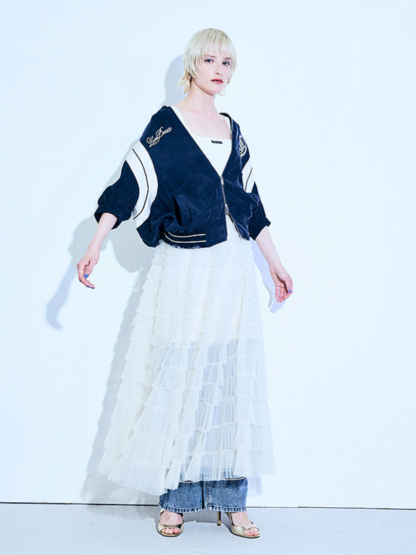 Tiered Tulle Skirt