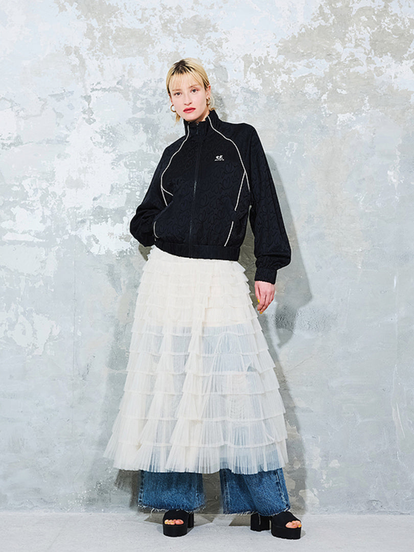 Tiered Tulle Skirt