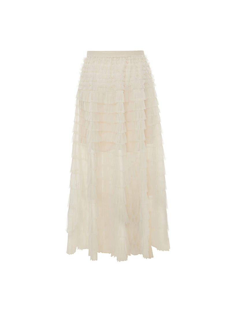 Tiered Tulle Skirt