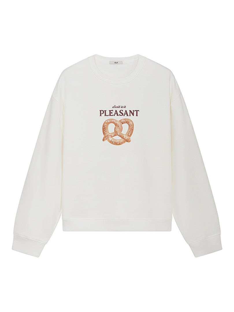 Sweets Printed Sweatshirt