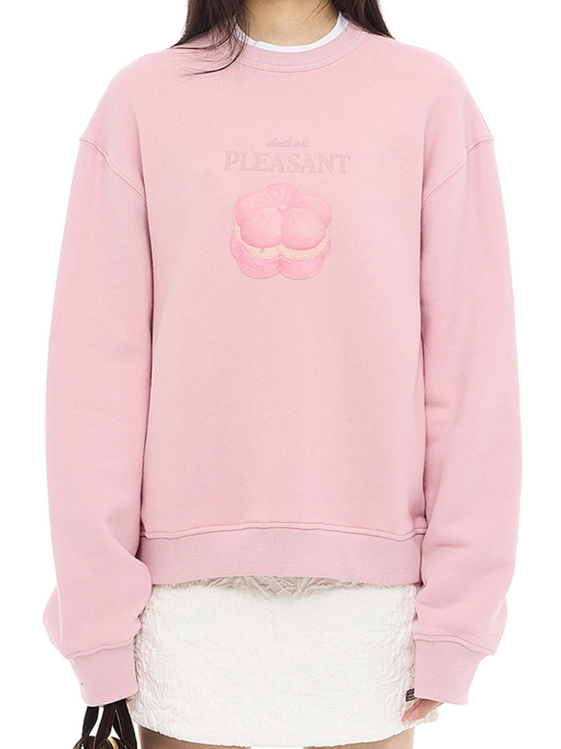 Sweets Printed Sweatshirt