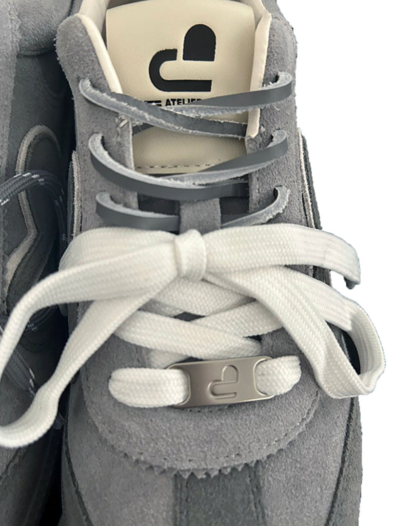 Random Code Suede Sneakers