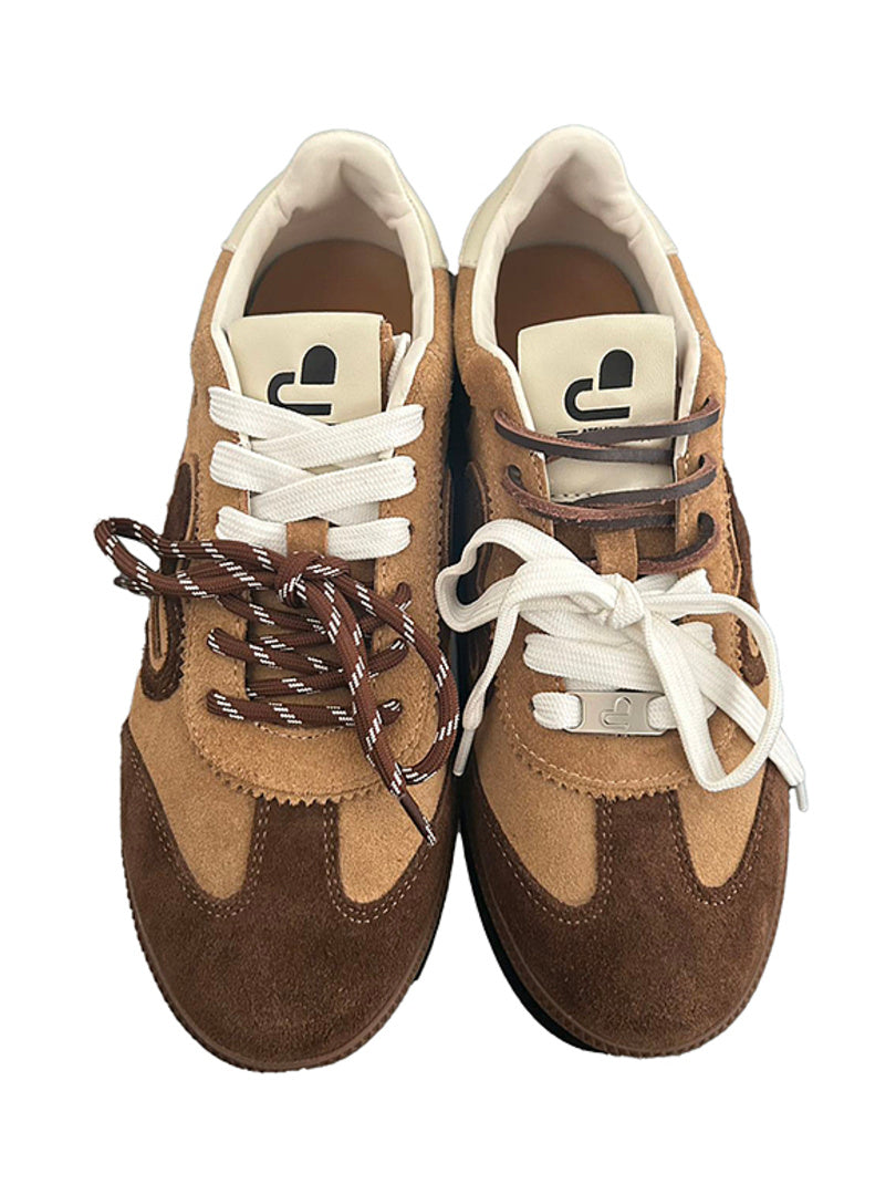 Random Code Suede Sneakers