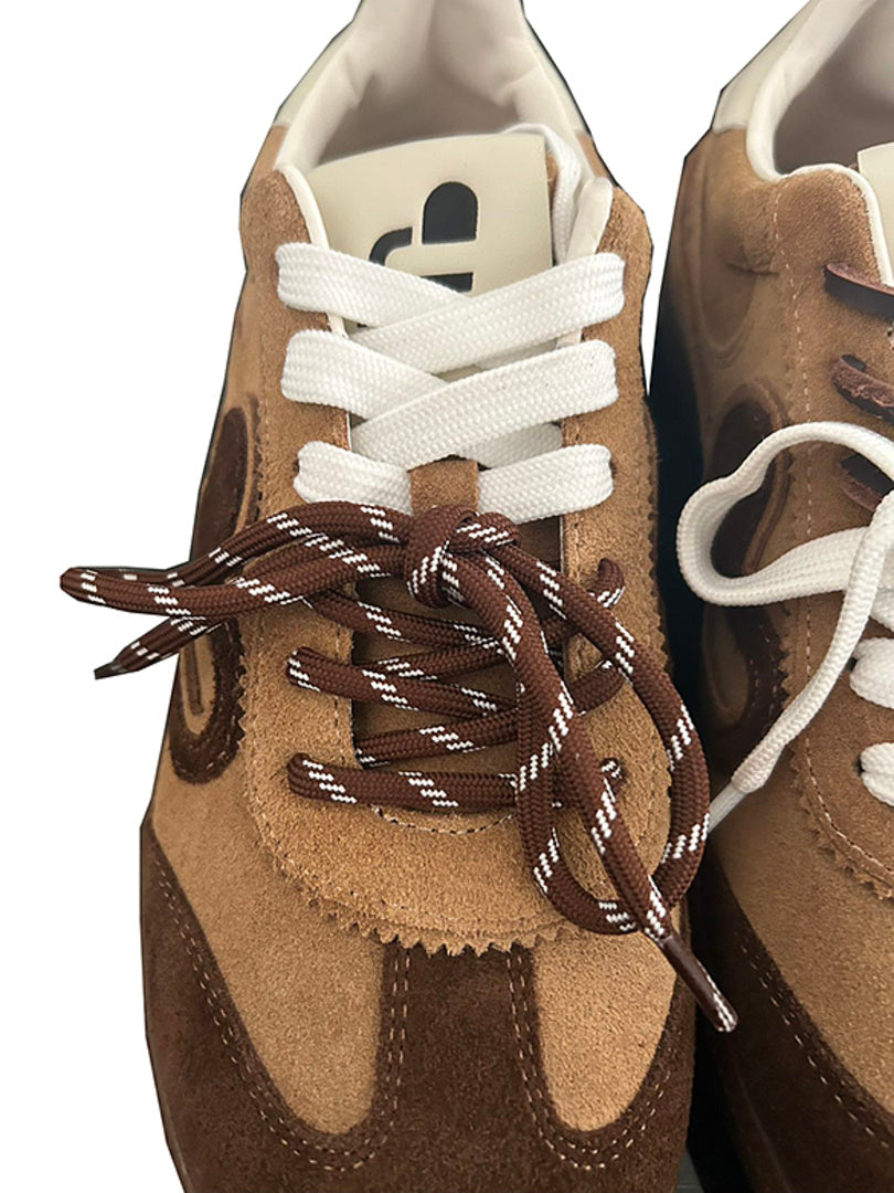 Random Code Suede Sneakers