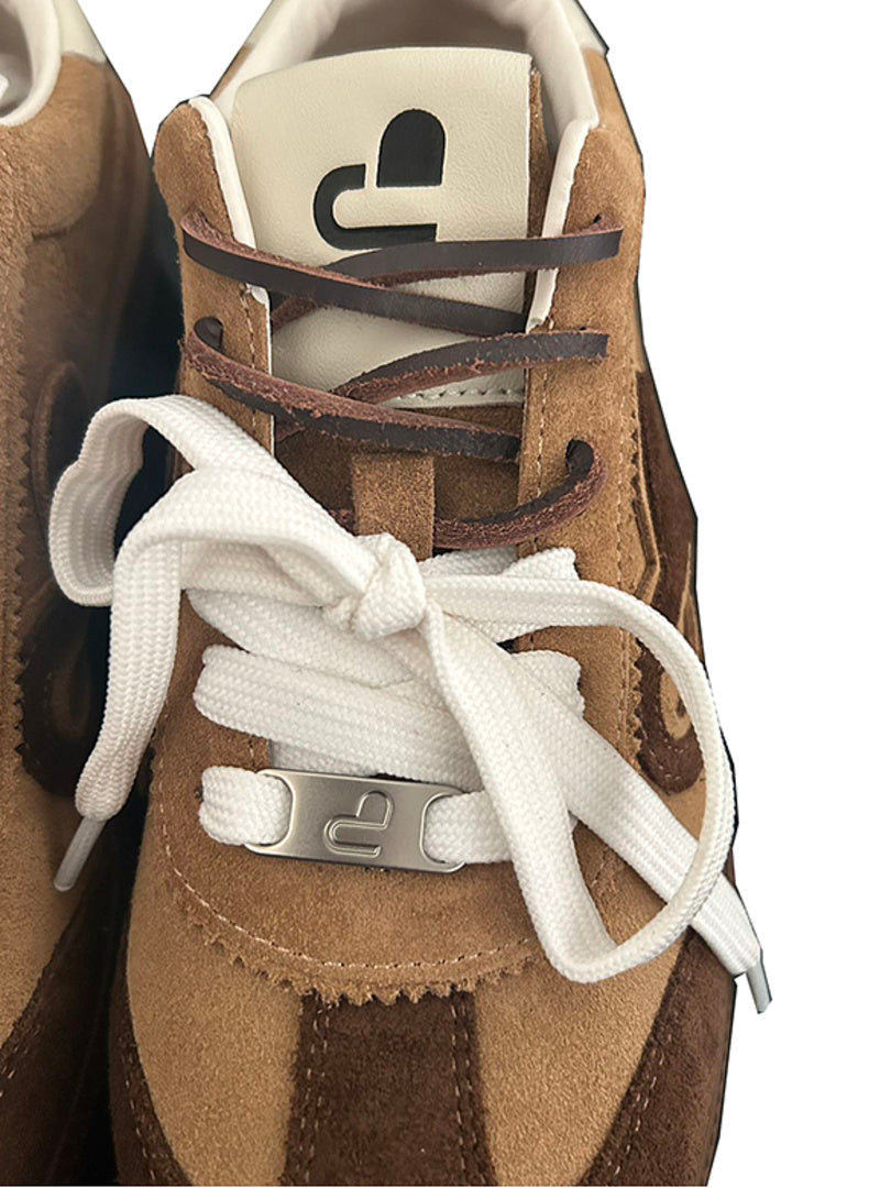 Random Code Suede Sneakers