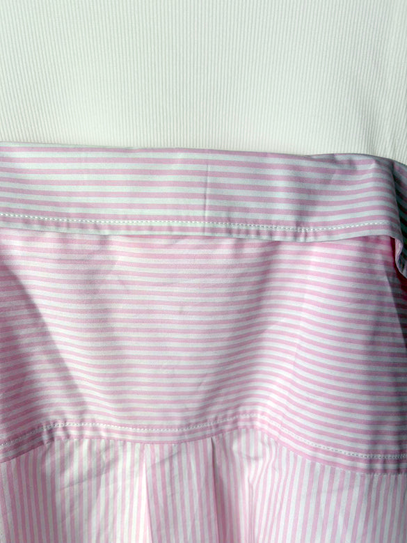 Tank-top Layered Design Shirt