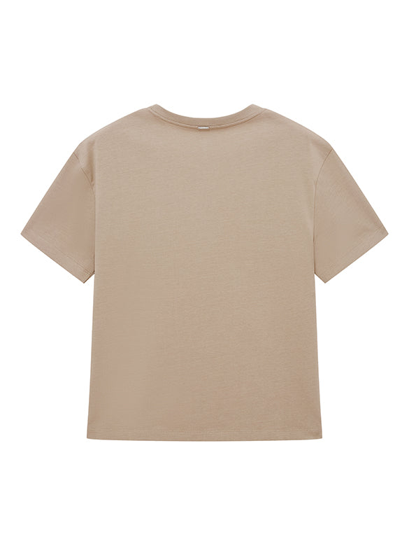 Cat Embroidery T-shirt