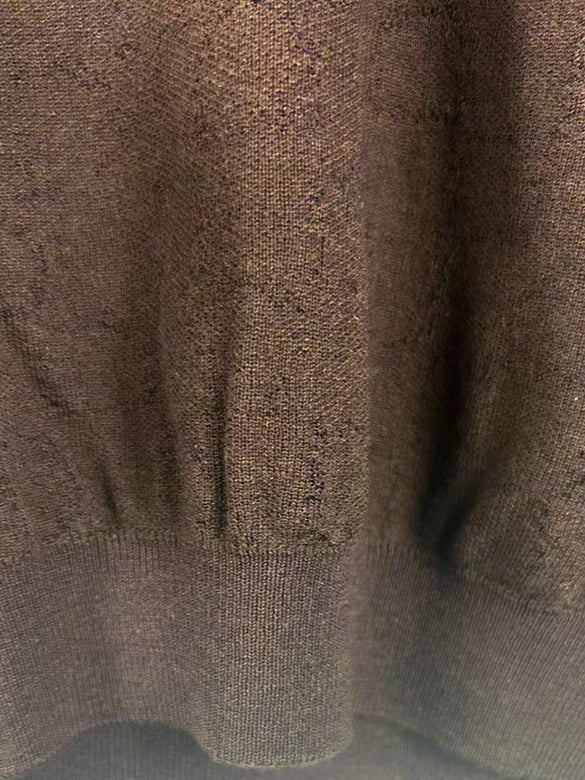 Animal Embroidery Polo Knit