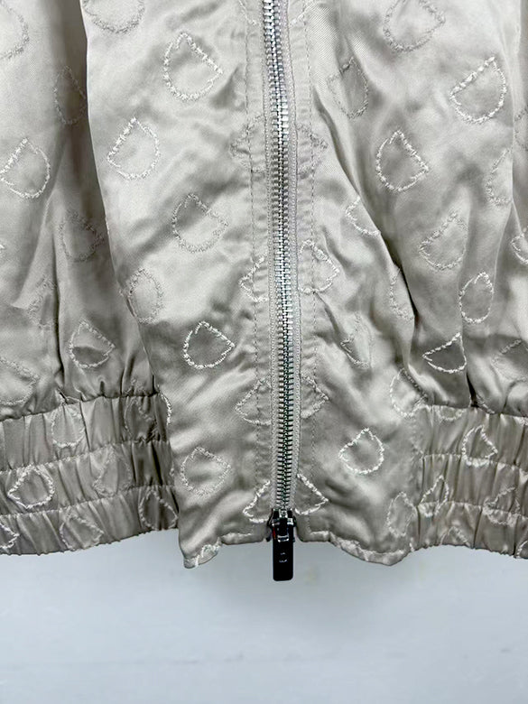 Monogram Embroidery Blouson