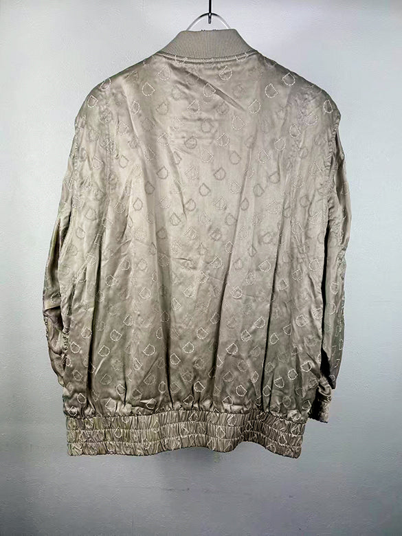 Monogram Embroidery Blouson