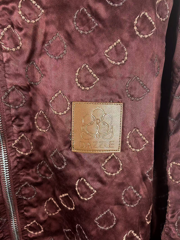 Monogram Embroidery Blouson