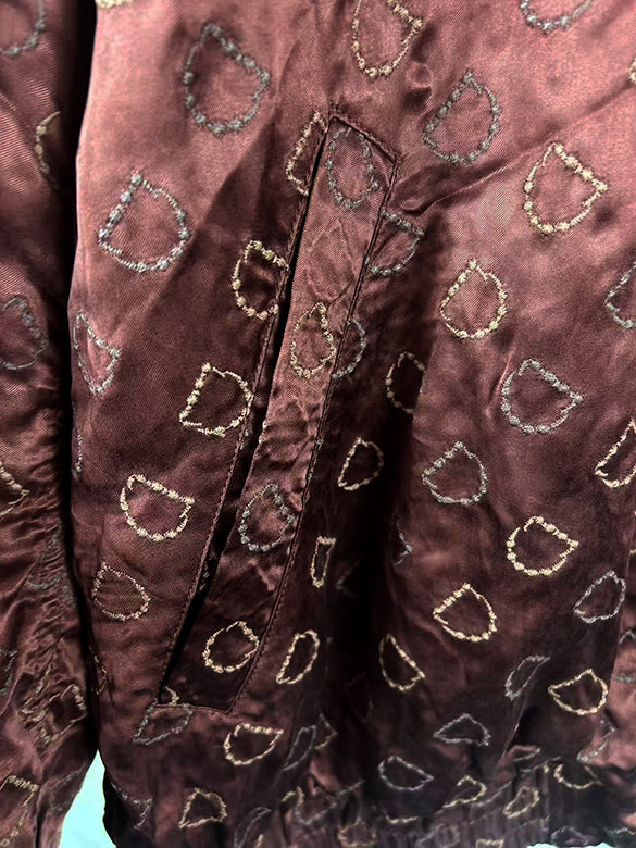 Monogram Embroidery Blouson