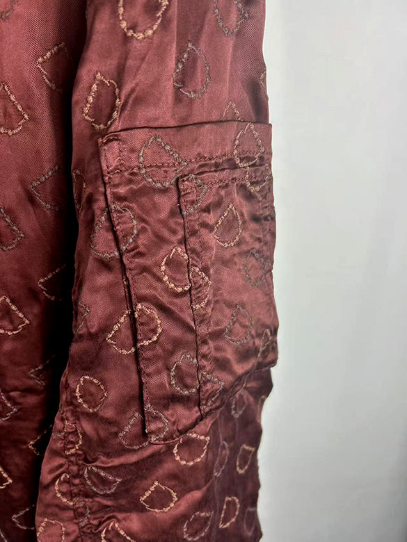 Monogram Embroidery Blouson