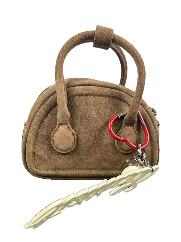 Charm Suede Mini Bag