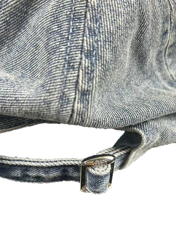 Beads Denim Cap