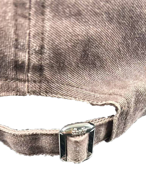 Beads Denim Cap
