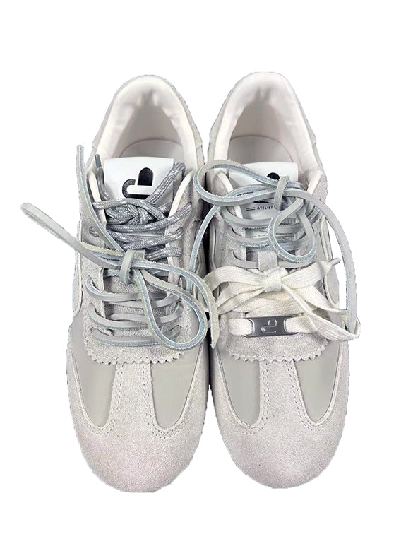 Suede Double Code Sneakers