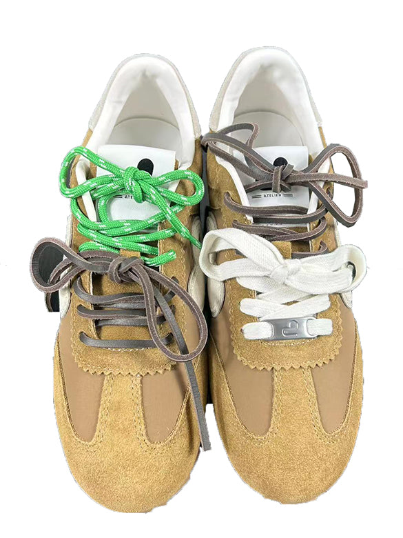 Suede Double Code Sneakers