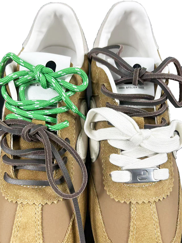 Suede Double Code Sneakers