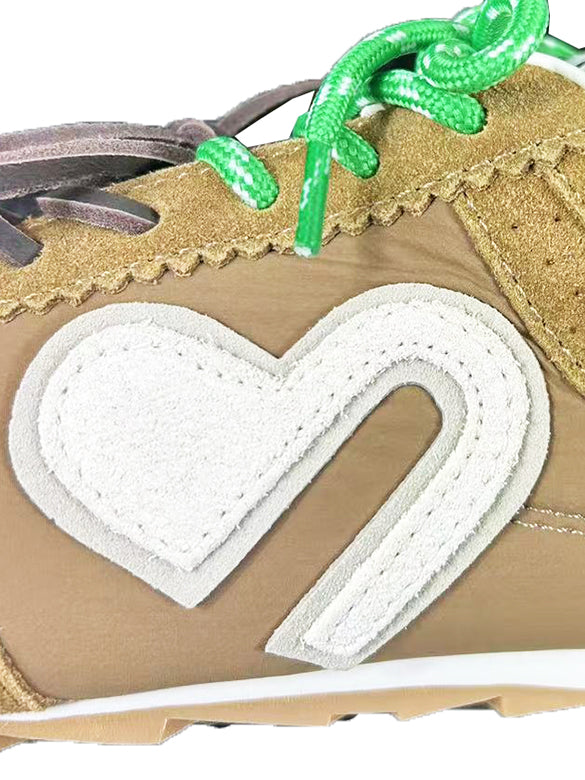 Suede Double Code Sneakers