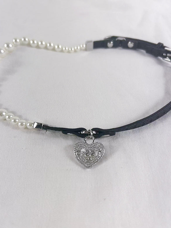 Pearl & Belt Combination Choker