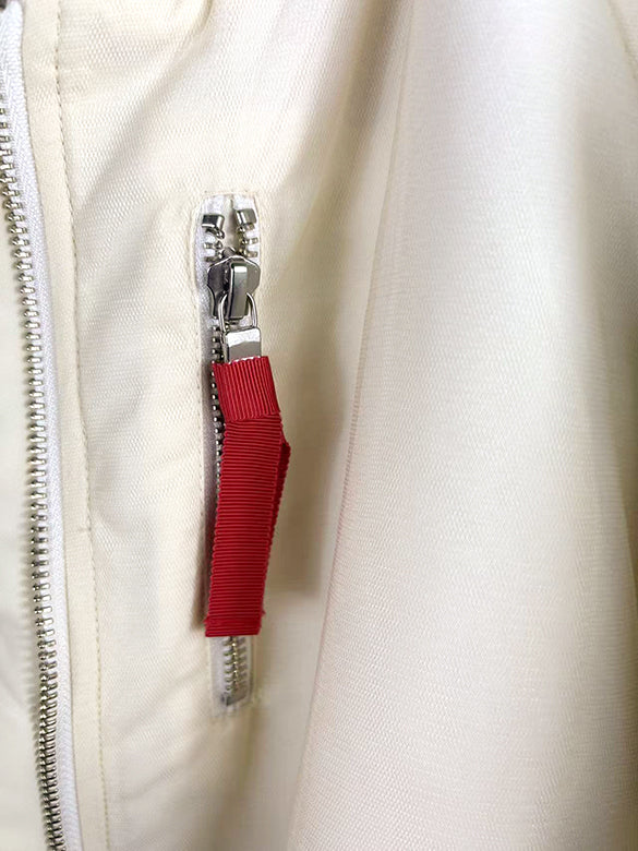 Tulle Stack Long MA-1 Blouson