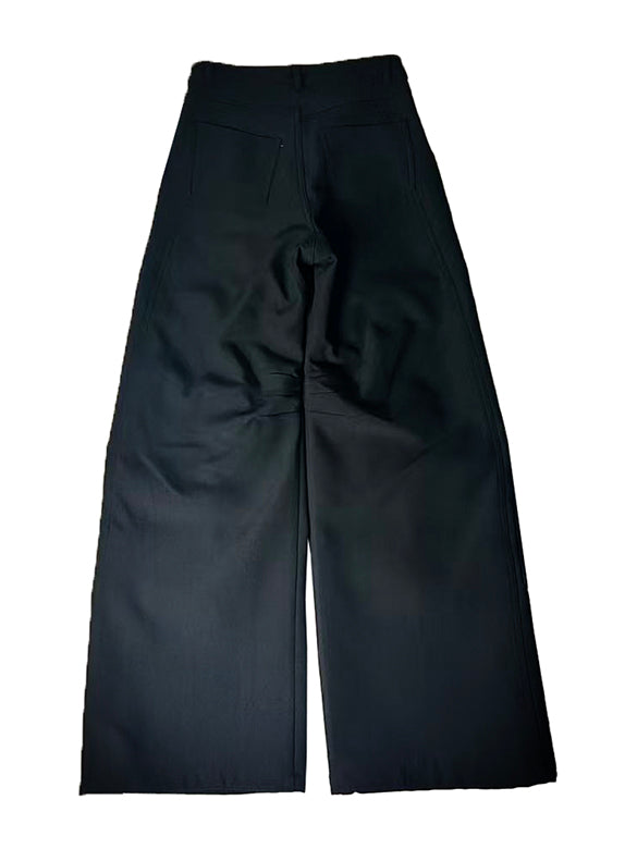 Belt Buckle Design Cargo Pants