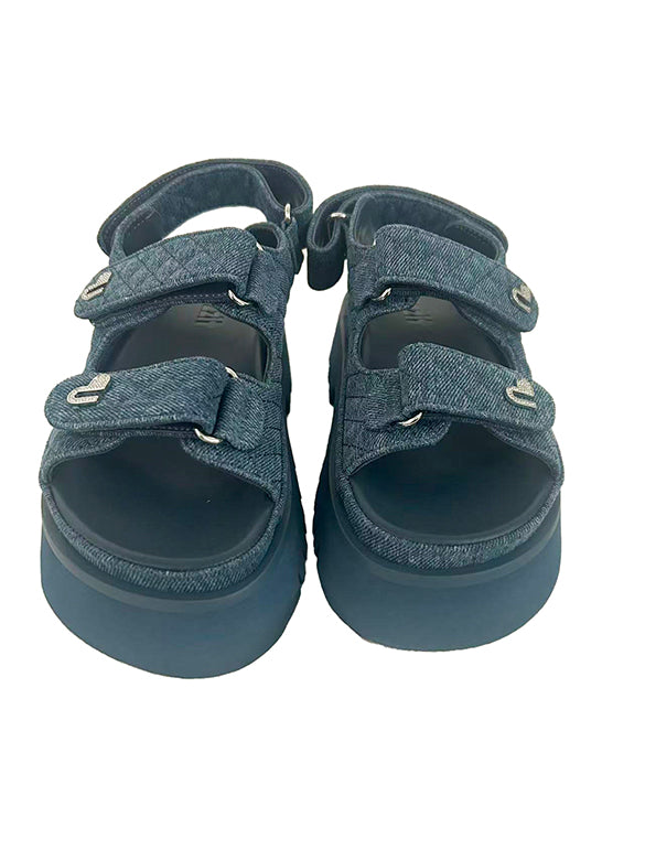 Denim Sandals