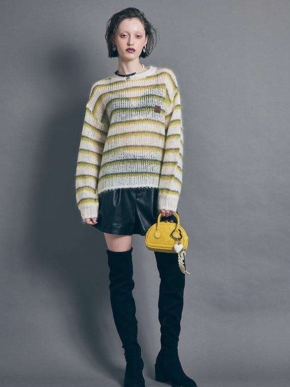 Charm Suede Mini Bag
