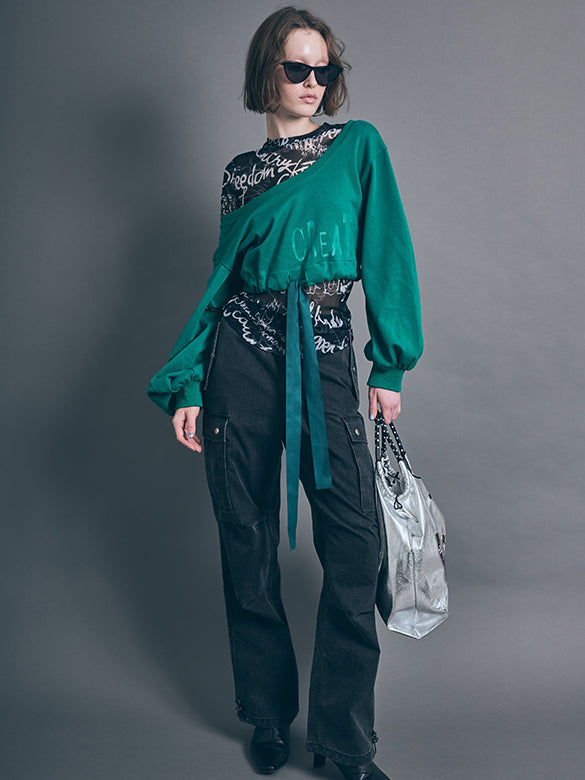 × ball&chain d'zzit Cat With Cosmetic Bag M