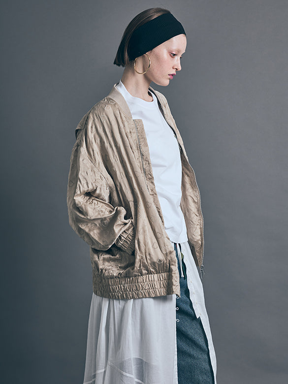 Monogram Embroidery Blouson