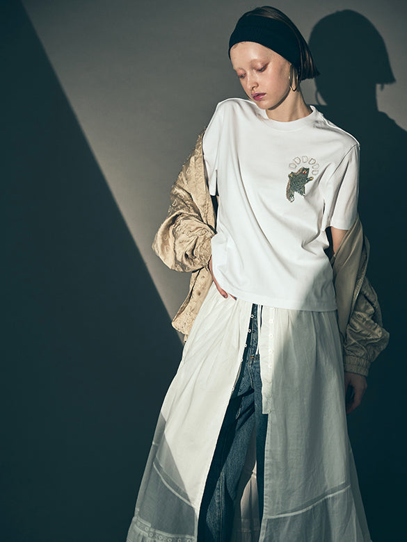 Monogram Embroidery Blouson