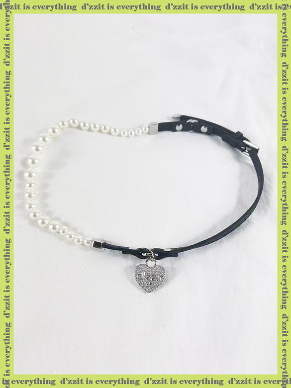 Pearl & Belt Combination Choker