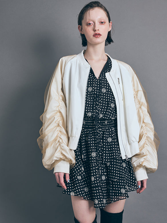 Printed Chiffon Dress