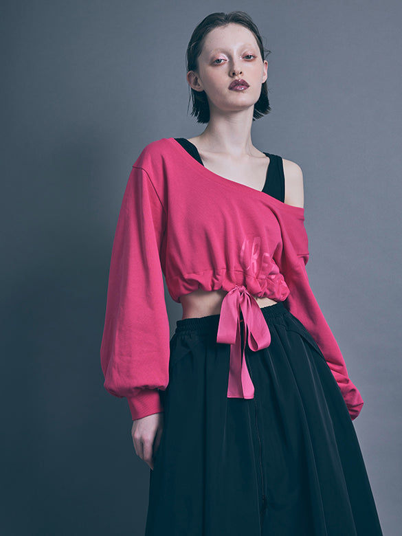 Center Zipper Long Length Skirt