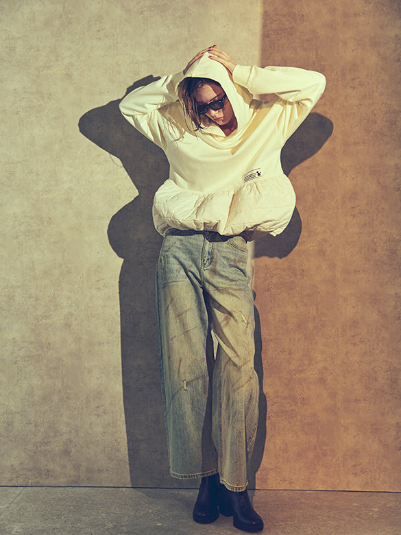 Dirty Denim Pants