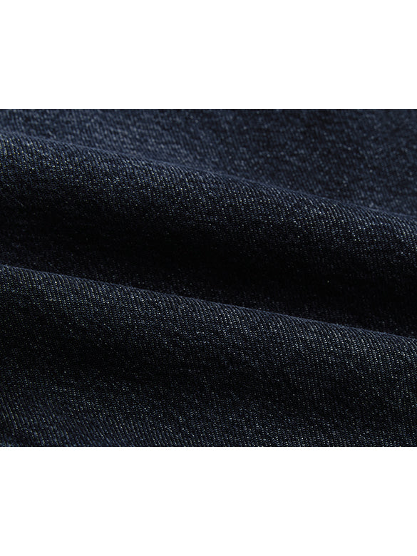 Butterfly Patch Rigid Denim Jacket