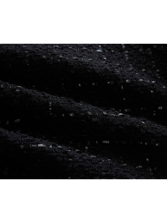 Pearl Belted Tweed Pants